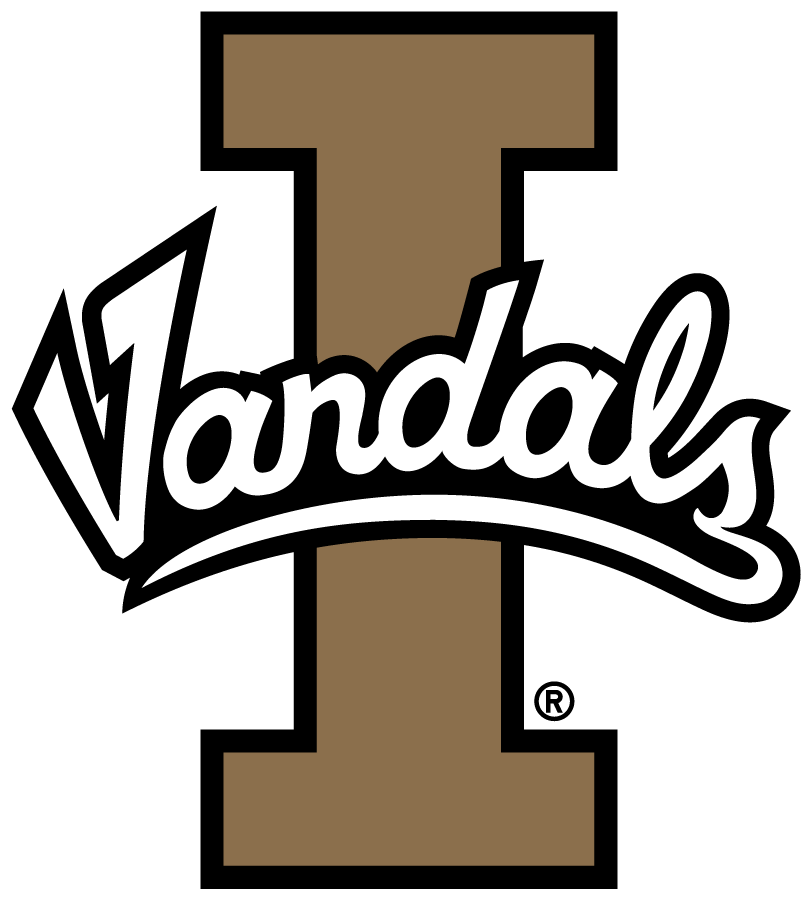 Idaho Vandals 2014-2018 Primary Logo diy DTF decal sticker